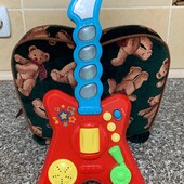 Музична гітара для малюків довжина 34см. світло, музика . фірма Tesco