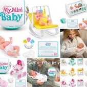 5 Surprise My Mini Baby Series 1 від zuru набір-сюрприз реалістичний мініатюрний cіліконовий малюк