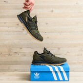 Фірмові кросівки демісезонні Adidas Terrex олива