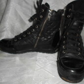 ботинки 38 размер,Италия, кожа натуральная, деми, 2 молнии, бренд Candice Cooper