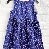 Лёгкое, хлопковое платье Primark, размер на выбор 4-5л, 5-6л, 6-7л, 7-8л