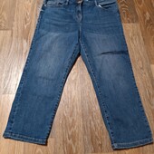 Фирменные джинсы - бриджи XXL