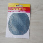 Термолатка нашивка блакитна KWM