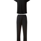 Чорна всесезон піжама (футболка, штани) жіноча esmara євро розмір Л 44/46 наш 50/52р.