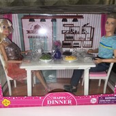 Набор кукол Семейный ужин