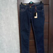 Брендовые новые коттоновые джинсы-стрейч р.12-14.