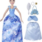 Попелюшка з прихованими аксесуарами Disney princess style surprise Cinderella Золушка оригинал Хасбр