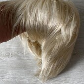 Светлый парик короткие волосы