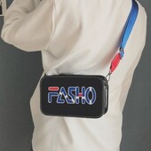 Жіноча сумка Fasho 21*12*8 см Чорна