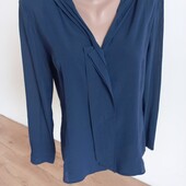 Rene Lezard шовкова блуза 100% silk M-L-розмір
