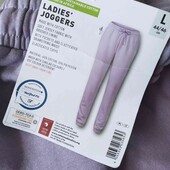 Esmara брендовые новые теплые штаны джоггеры цвет лаванда размер L евро 44/46