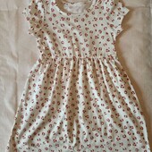 Сукня для дівчинки на 2-3 роки, молочна. Платье для девочки 6744