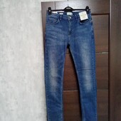 Брендовые новые коттоновые мужские джинсы р.30-32.