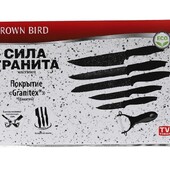 Набір ножів Crown Bird 6 предметів