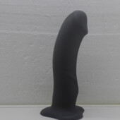 Фаллоимитатор 18 см/4,2 см анальный и вагинальный силиконовый The B0ss Stub Fun Factory черный