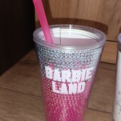 Barbie primark великий стакан для напоїв з трубочкою
