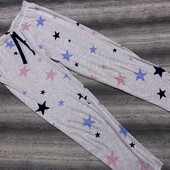 Женские трикотажные домашние пижамные штаны отличного качества