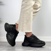 Кросівки жіночі Suppo чорні, білі