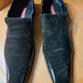 Чоловічі туфлі Faro (Фаро) 45 розміру із натуральної шкіри та натурального замшу