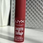 Блиск nyx smoth whip matte lip cream cherry cream
