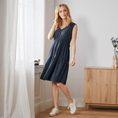 ☘ Трикотажна сукня EarthColors®, 100% бавовна від Tchibo(Німеччина), р.: 42-44 (36/38 евро), нюанс