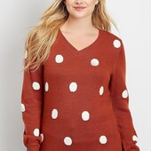 ☘ Шикарний жіночий светр від Maurices ( США), р. 44-46 (S евро) див зам.