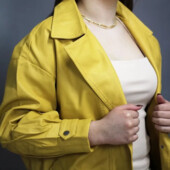 ♕ Якісна жіноча куртка екошкіра, розмір М