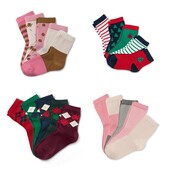 ♕Лот 3 пари♕ Для дівчинки-яскраві бавовняні шкарпетки від Tchibo (Німеччина) розмір 27-30