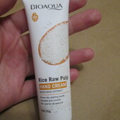 Освітлювальний крем для рук з екстрактом рису Bioaqa
