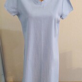 Ночная рубашка/домашнее платье голубого цвета. Размер М/10