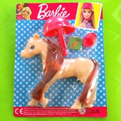 Конячка з шоломом Barbie, Mattel. Оригінал.