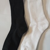 2 пари! Набір! функціональні бавовняні шкарпетки Primark Англія посилена стопа Р: 39/42, 43/46