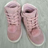 Cool club брендовые ботиночки эконубук цвет розовый размер евро 29