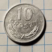 Монета Польщі 10 грошей 1979