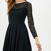 Сукня на Новий рік! Маленька чорна сукня) Мереживо