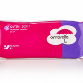 Прокладки ежедневные гигиенические Ombrello Satin Soft Normal 20 шт. в упаковке