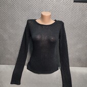 Симпатичный женский свитерок с люрексовой нитью, р.S
