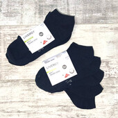 Короткі чоловічі шкарпетки чорні упаковка 5 пар livergy розмір 39-42.