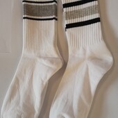 2 пари! Набір! функціональні бавовняні шкарпетки Primark Англія, посилена стопа, розмір: 39/42