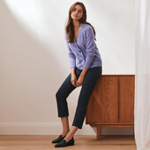 ☘ Високоякісні стрейчеві штани з еластичним поясом, Tchibo (Німеччина), розмір наш: 46-48 (40 євро)