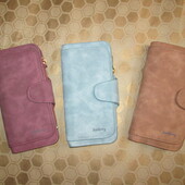 Жіночий клатч-гаманець Baellerry Forever Колір на вибір - голубий або коричневий