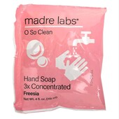 Madre Labs, мило для рук, потрійний концентрат, фрезія, 1 пакет, 118 мл