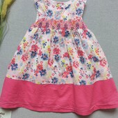 Дитяча літня сукня 9-12 міс плаття для дівчинки