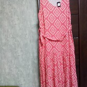 Брендовый новый коттоновый сарафан-платье р.22-26.