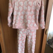 Пижама тепла, комплект, размер 8-9 p 134 cm, George. в ідеалі