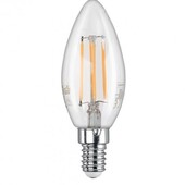Филаментная светодиодная led лампочка 4.7 Вт Е14 прозрачный Livarno Home
