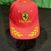 Кепка бейсболка победителя автогонок. Ferrari.