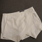 Юбка-шорты Missguided молочного цвета, размер 12