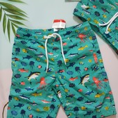 Яркие пляжные шорты для мальчика с&а
