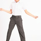 Школьные брюки / Teflon(((серые
